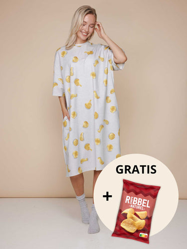 Chips Relaxed Tee Dress Women