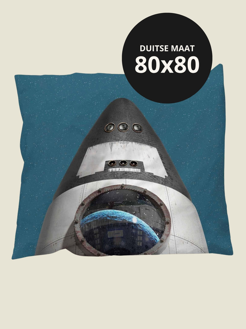 Rocket Blue pillowcase
