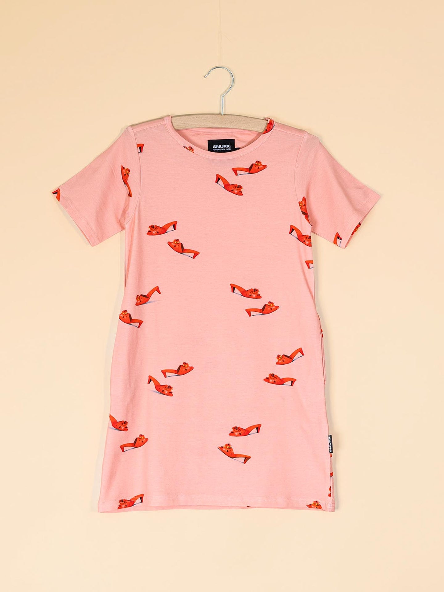 Rote Schuhe T-shirt Dress Kids - SNURK