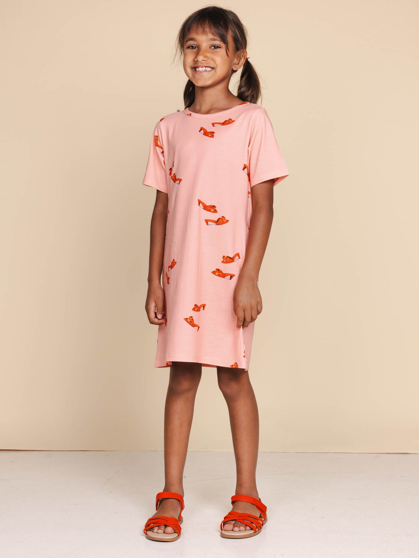 Efteling Rode Schoentjes T-shirt Dress Kids - SNURK