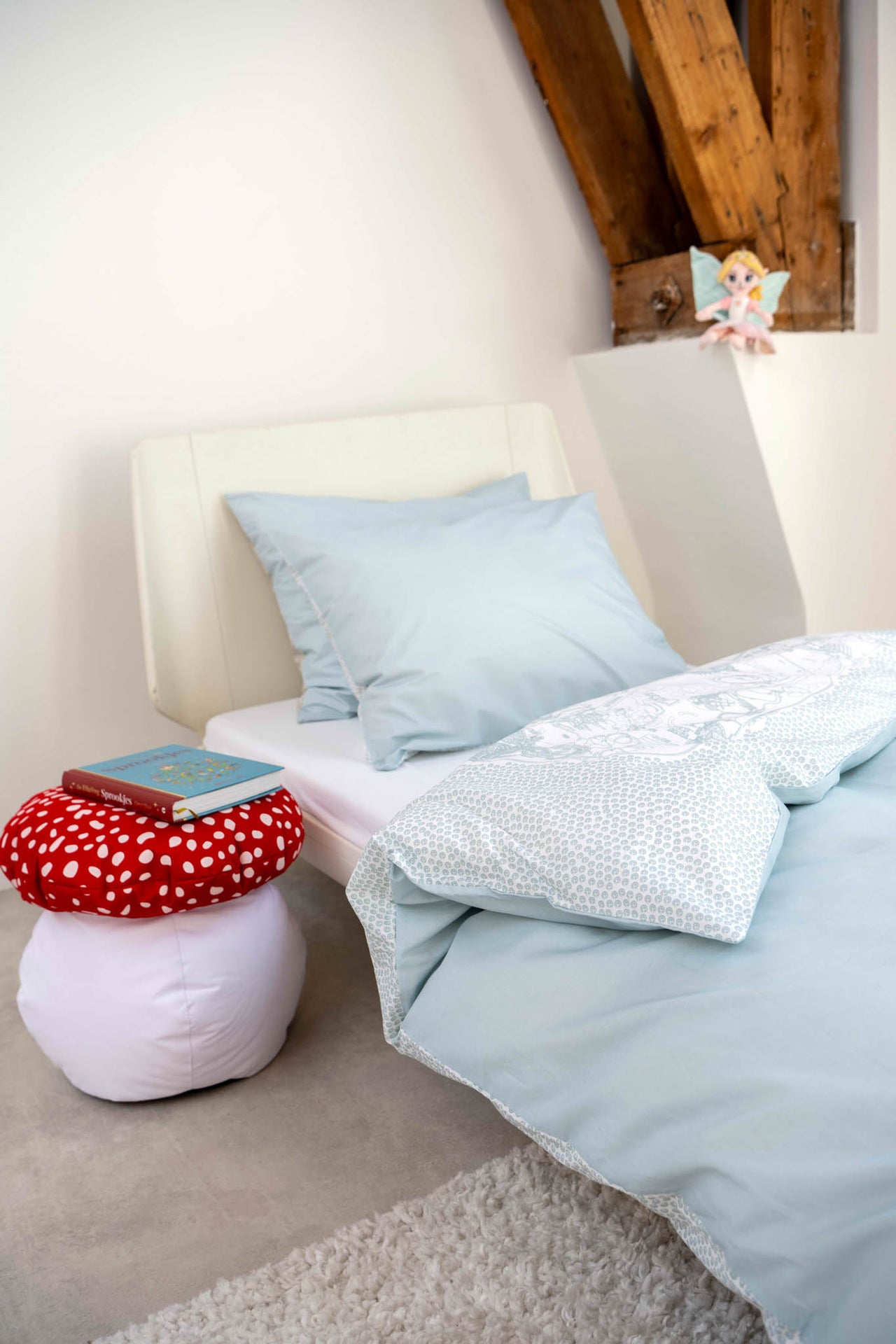 de rode Schoentjes dekbedovertrek - SNURK x Efteling