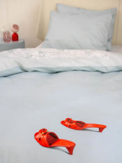Red Shoes duvet cover set