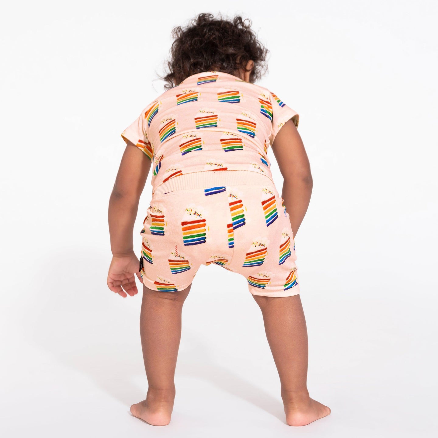 Rainbow Cake Korte broek Baby - SNURK