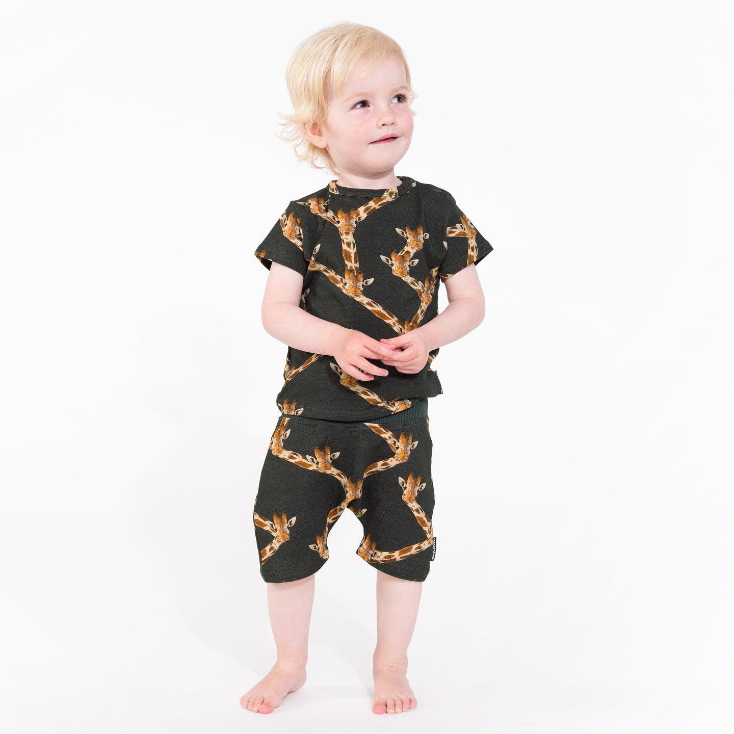 Giraffe Black T-shirt Baby - SNURK
