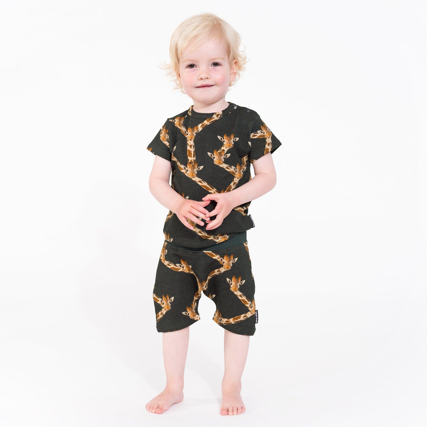 Giraffe Black T-shirt Baby - SNURK
