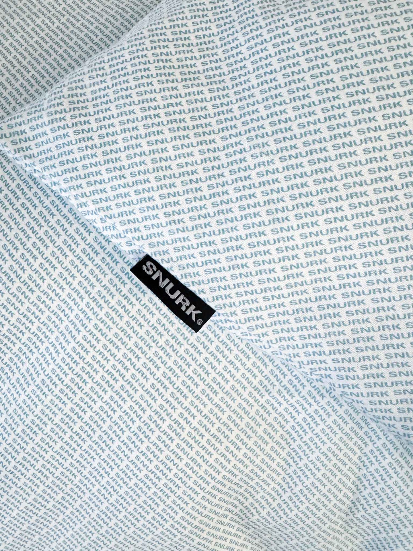 SNURK logo dekbedovertrek flanel