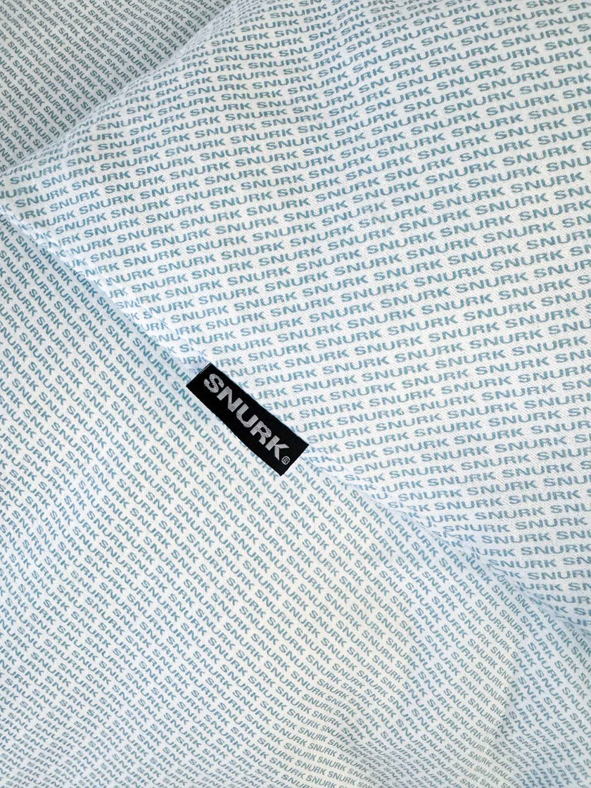 SNURK logo dekbedovertrek flanel
