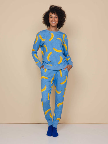 Banana Blue Sweater and Pants set Women