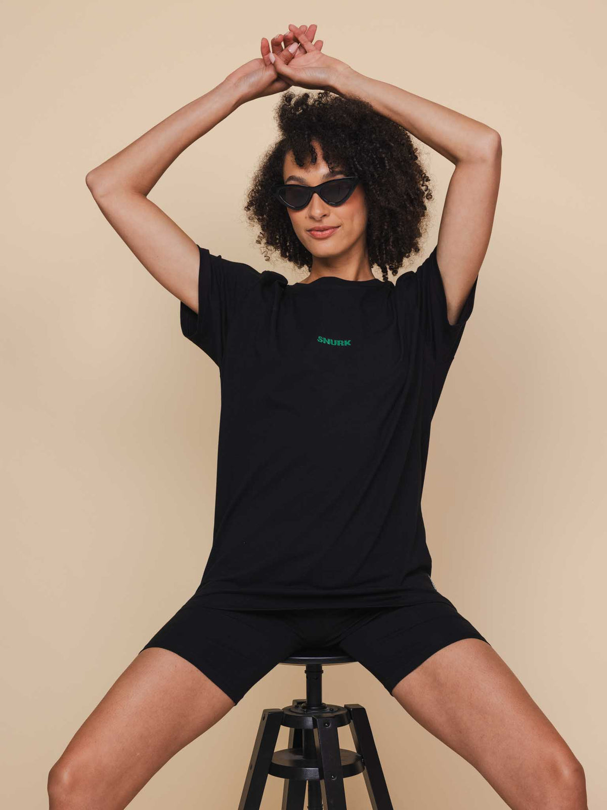 Black Bikershorts Dames