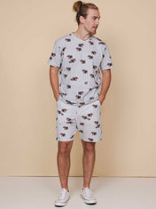 Hippos T-shirt and Shorts set Men