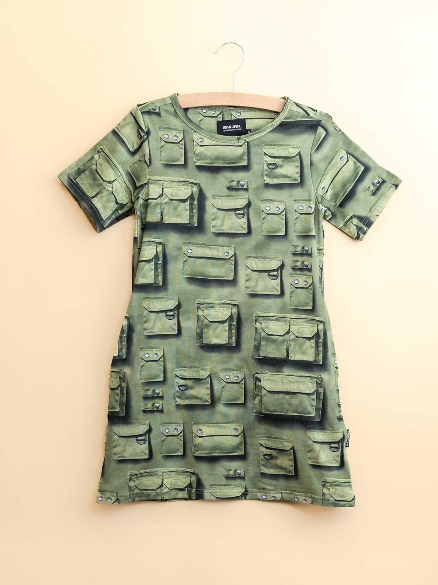 In The Pocket T-shirt Dress Kids - SNURK