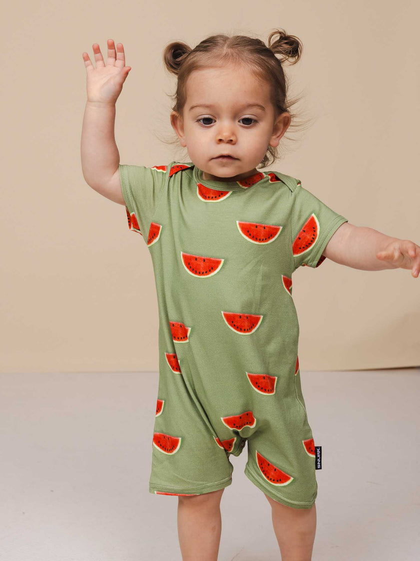 Watermelon Playsuit Baby