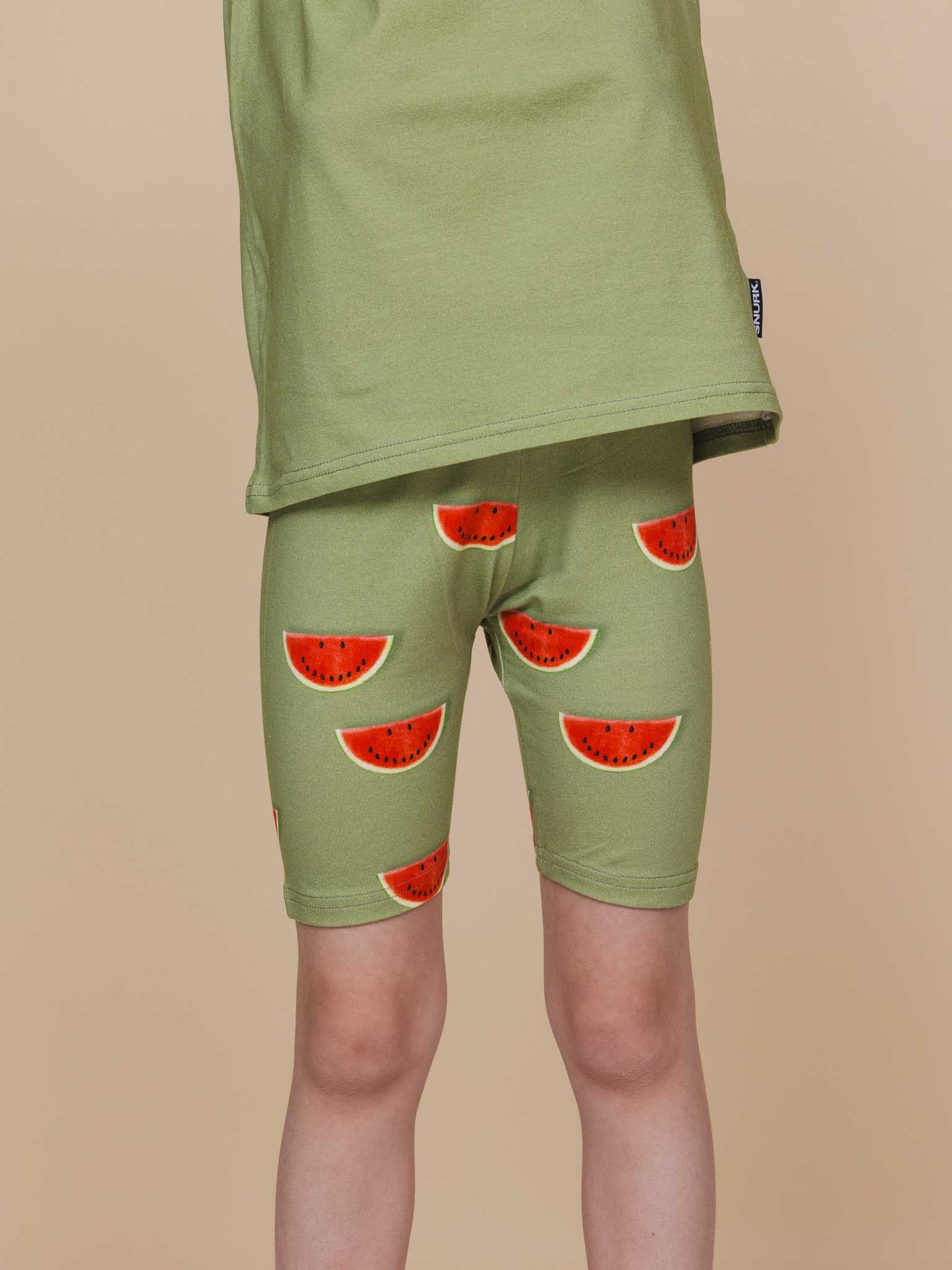 Watermelon T-shirt en Bikershorts set Kids - SNURK