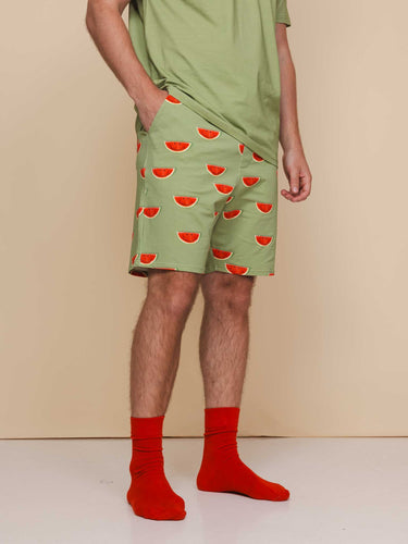 Watermelon Shorts Heren