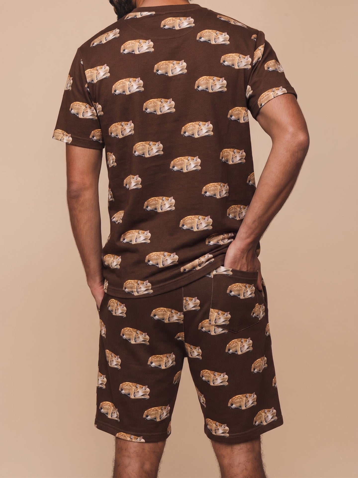 Sleeping Deer Shorts Heren