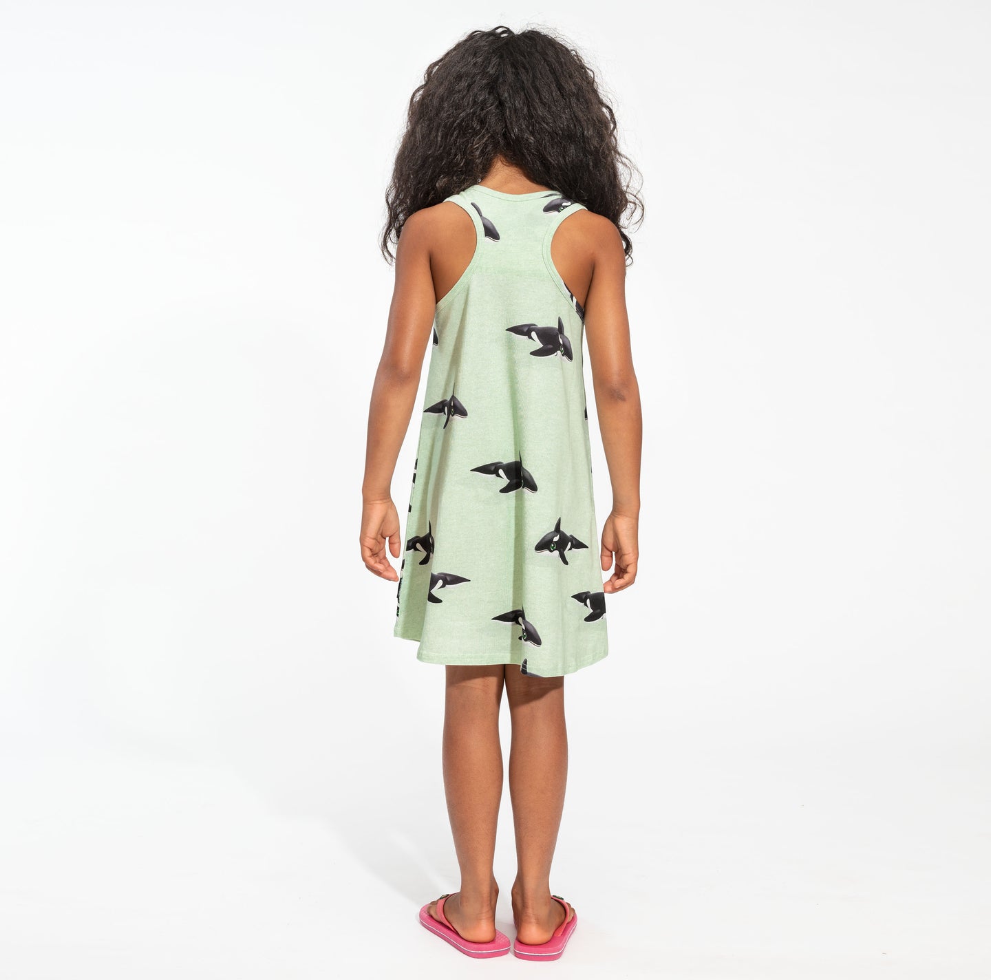 Orca Green Tank Dress Kids