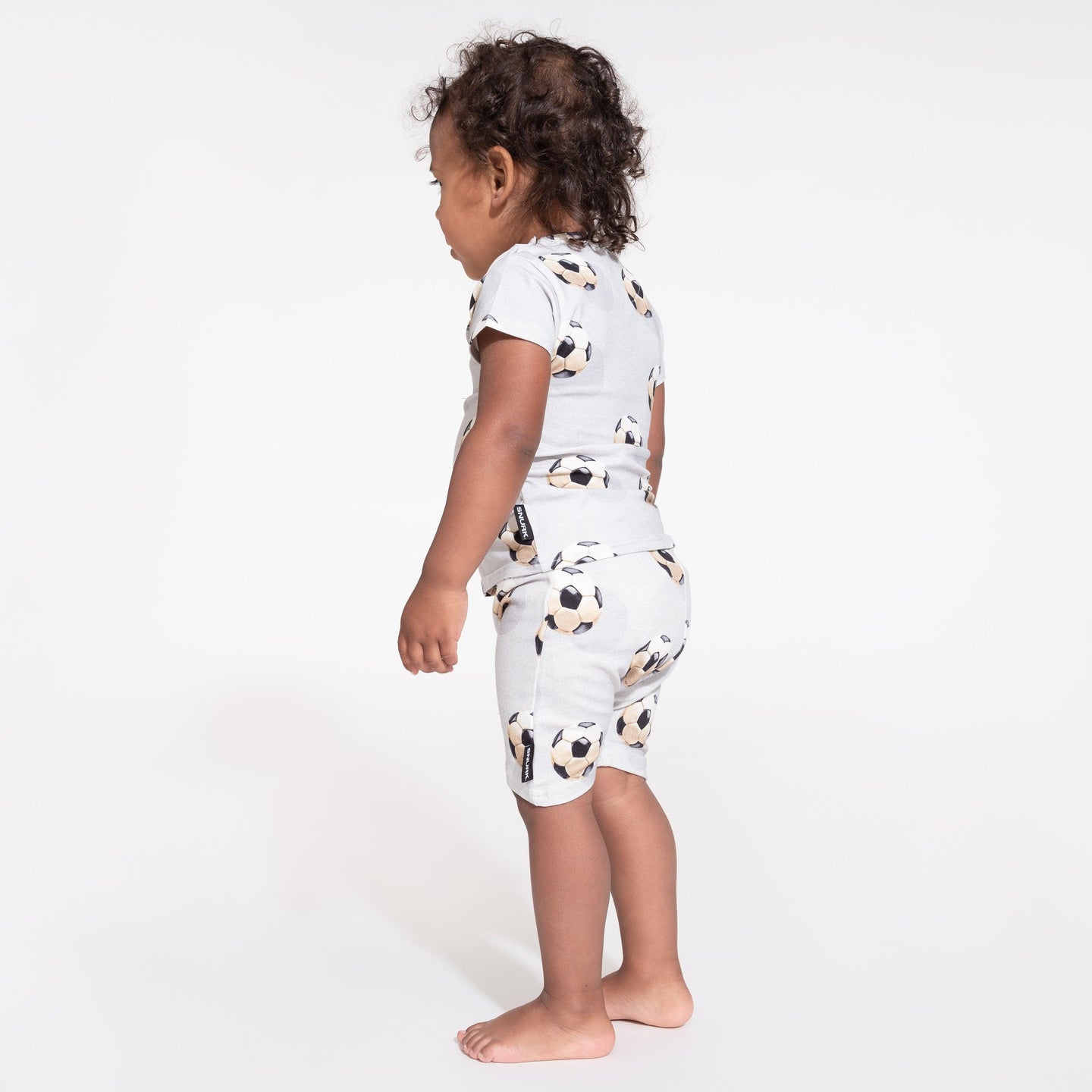 Fussball Grey T-shirt Baby - SNURK