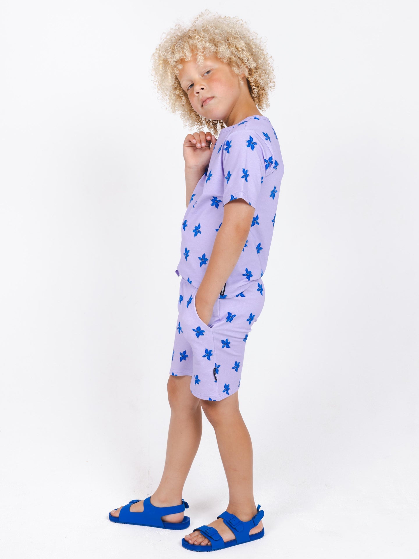Delphi Dots T-shirt en Korte broek set Kinderen - SNURK