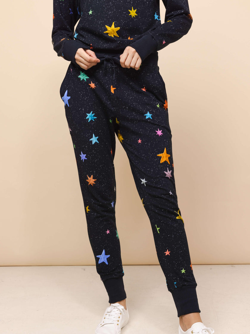 Starry Night Pants Women