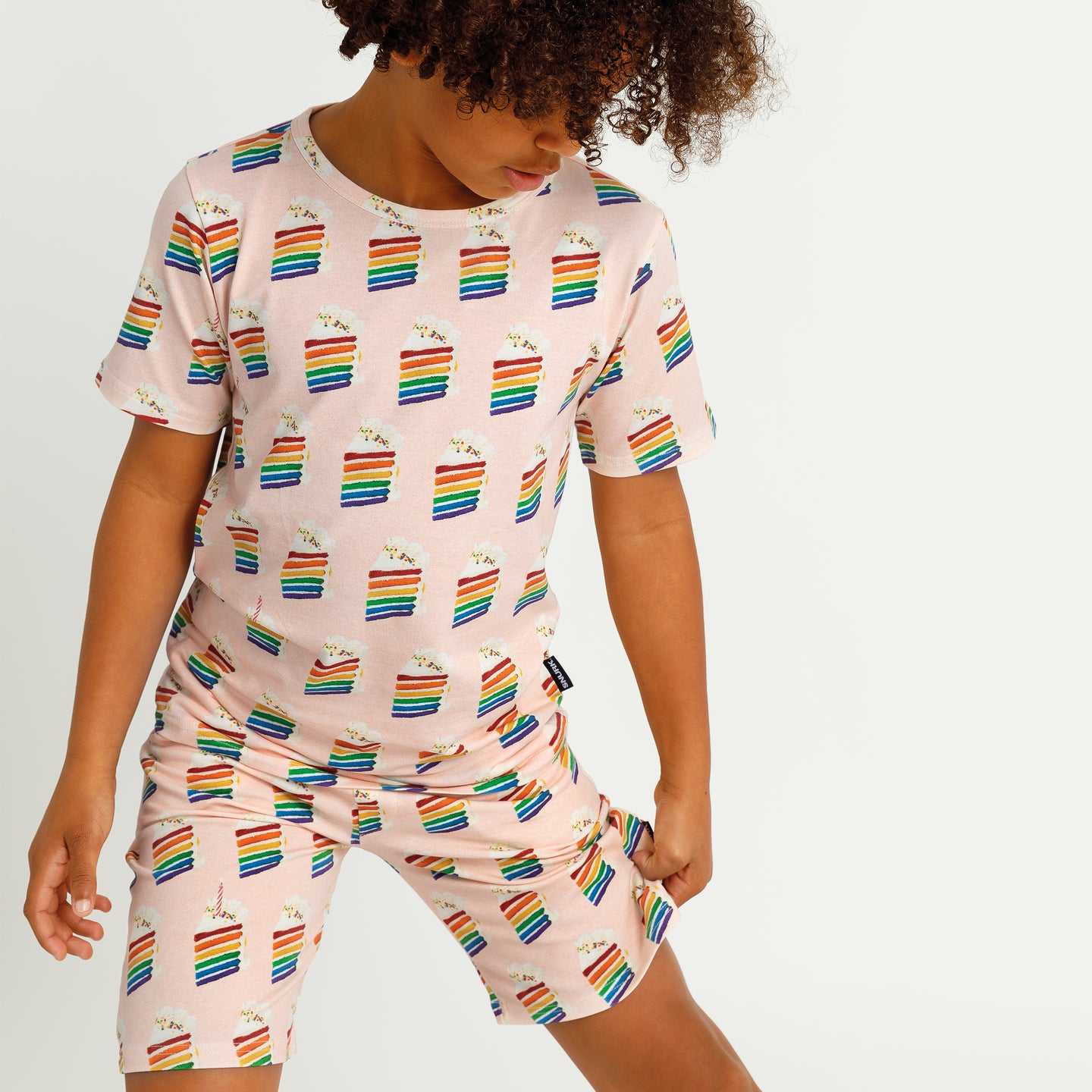 Rainbow Cake Shorts Kids