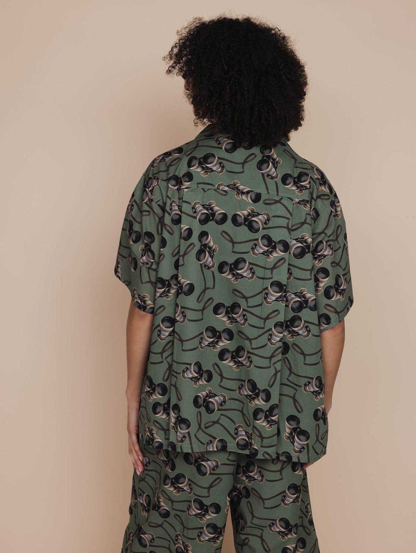 Binoculars Button Up set Dames