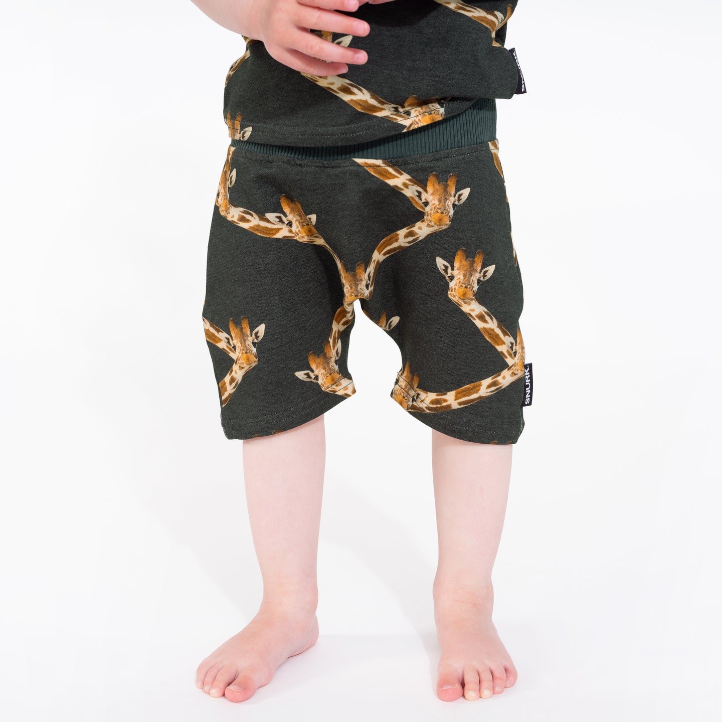 Giraffe Black Shorts Baby