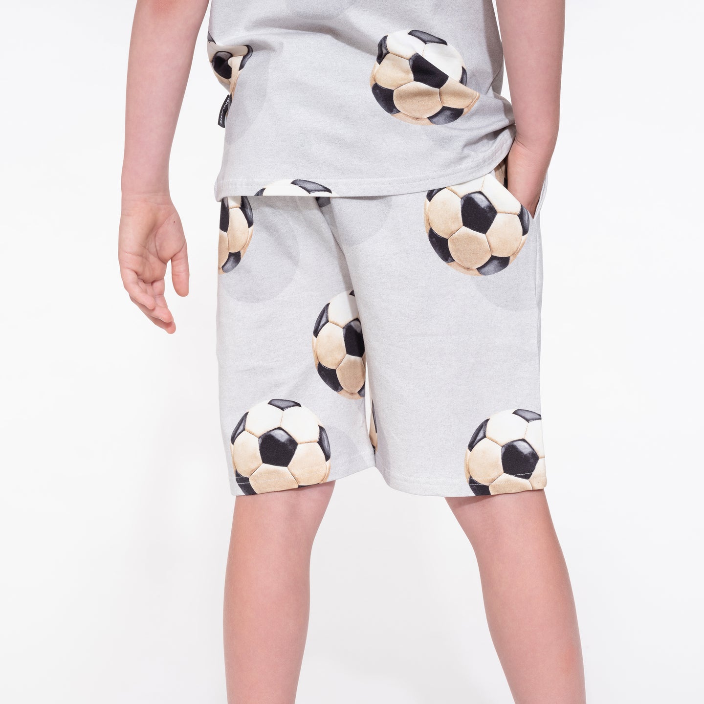 Fussball Grey Shorts Kids