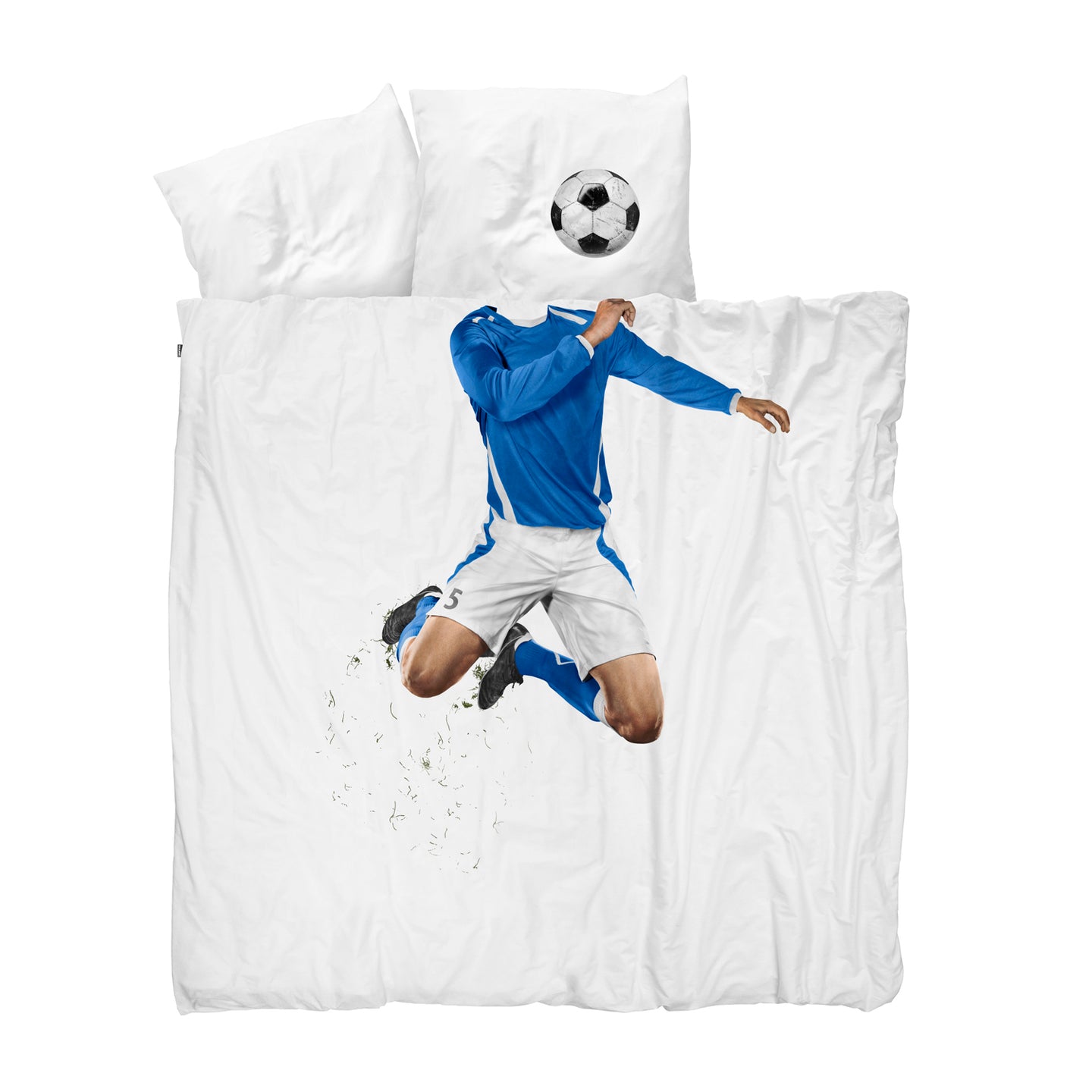 Soccer Champ Blue duvet cover set