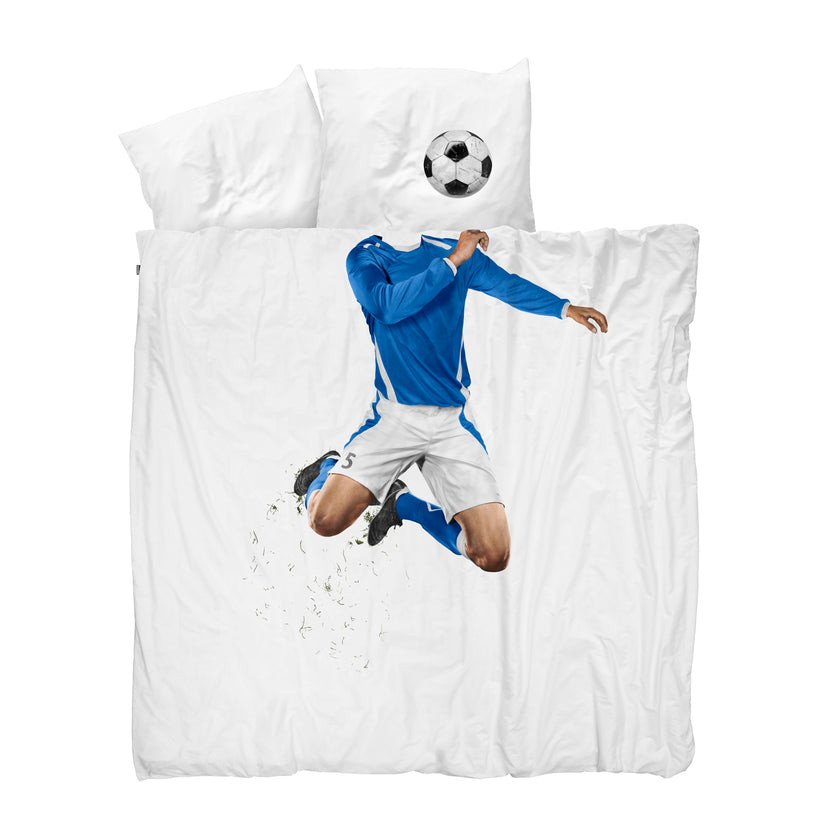 Soccer Champ Blue dekbedovertrek