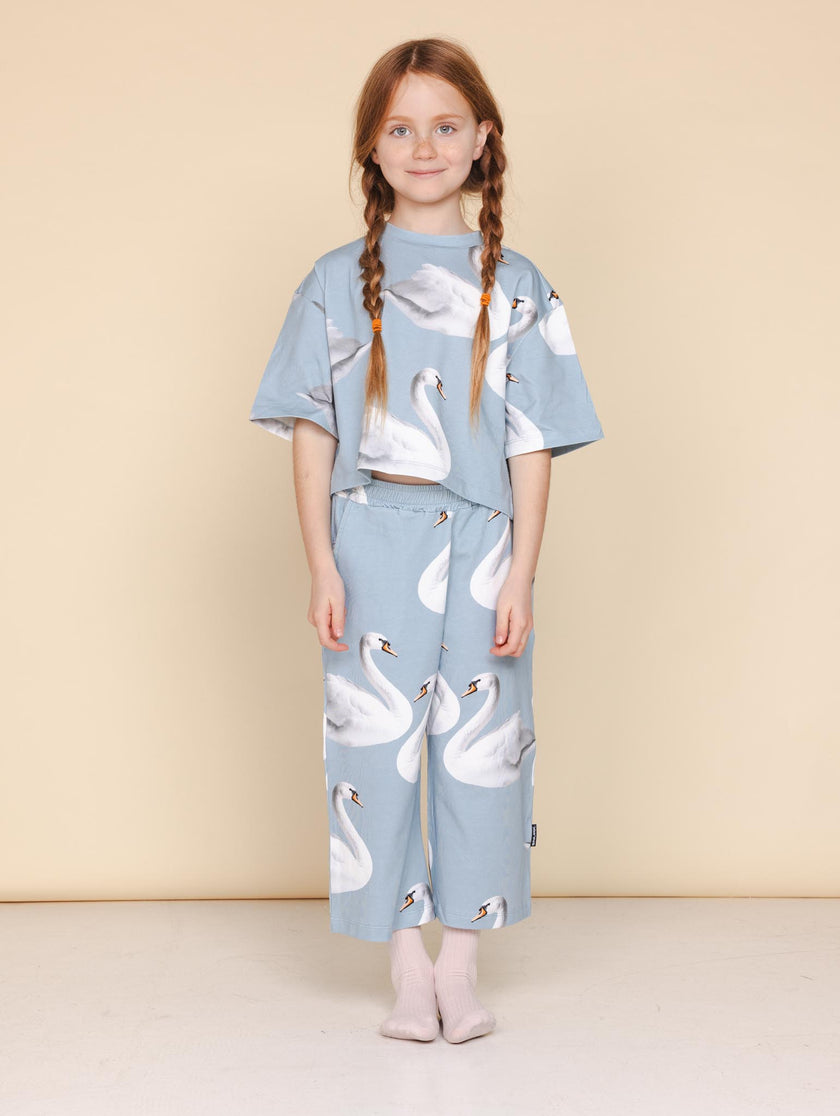 Swan Wijde Broek Kids