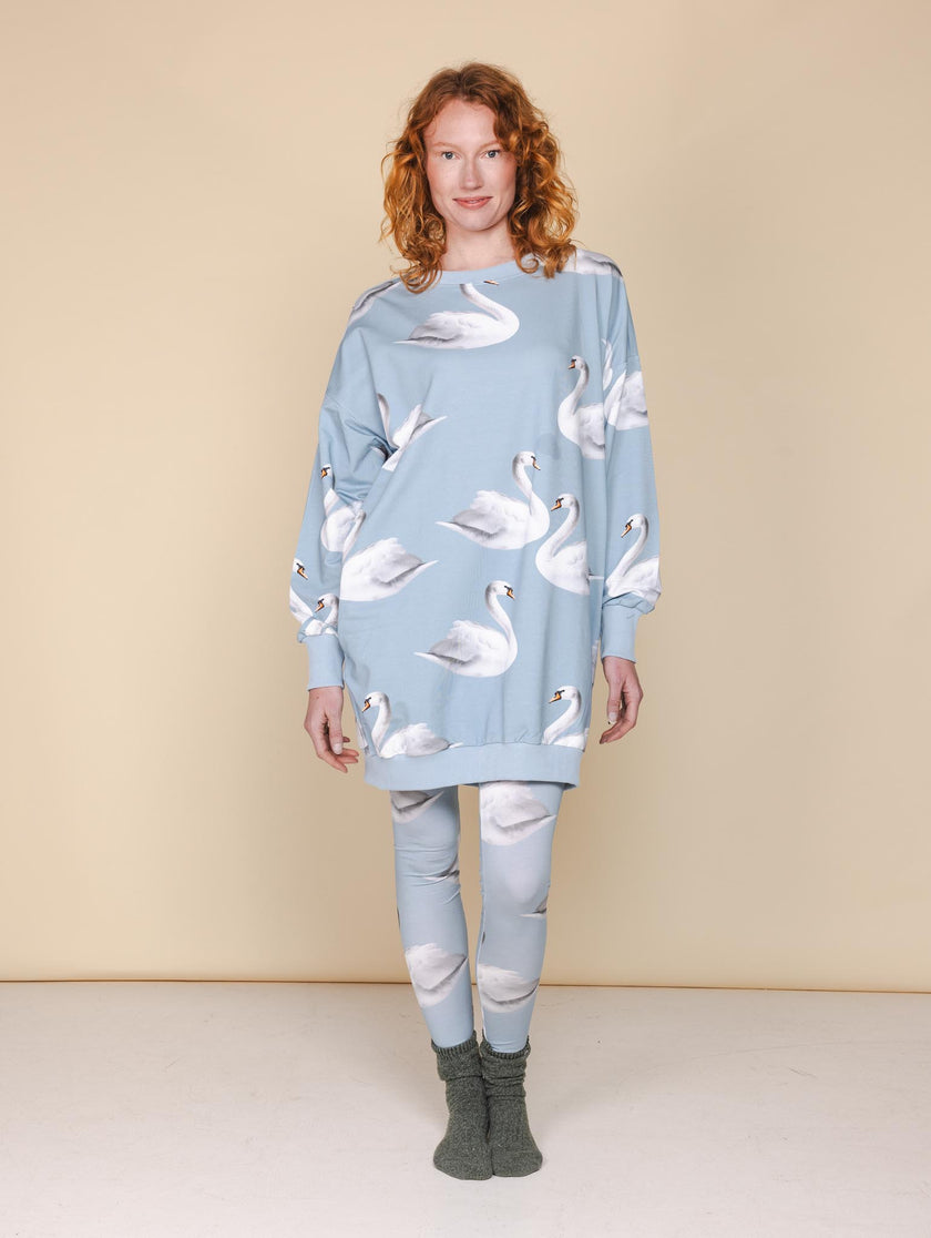 Swan Sweater Dress Dames