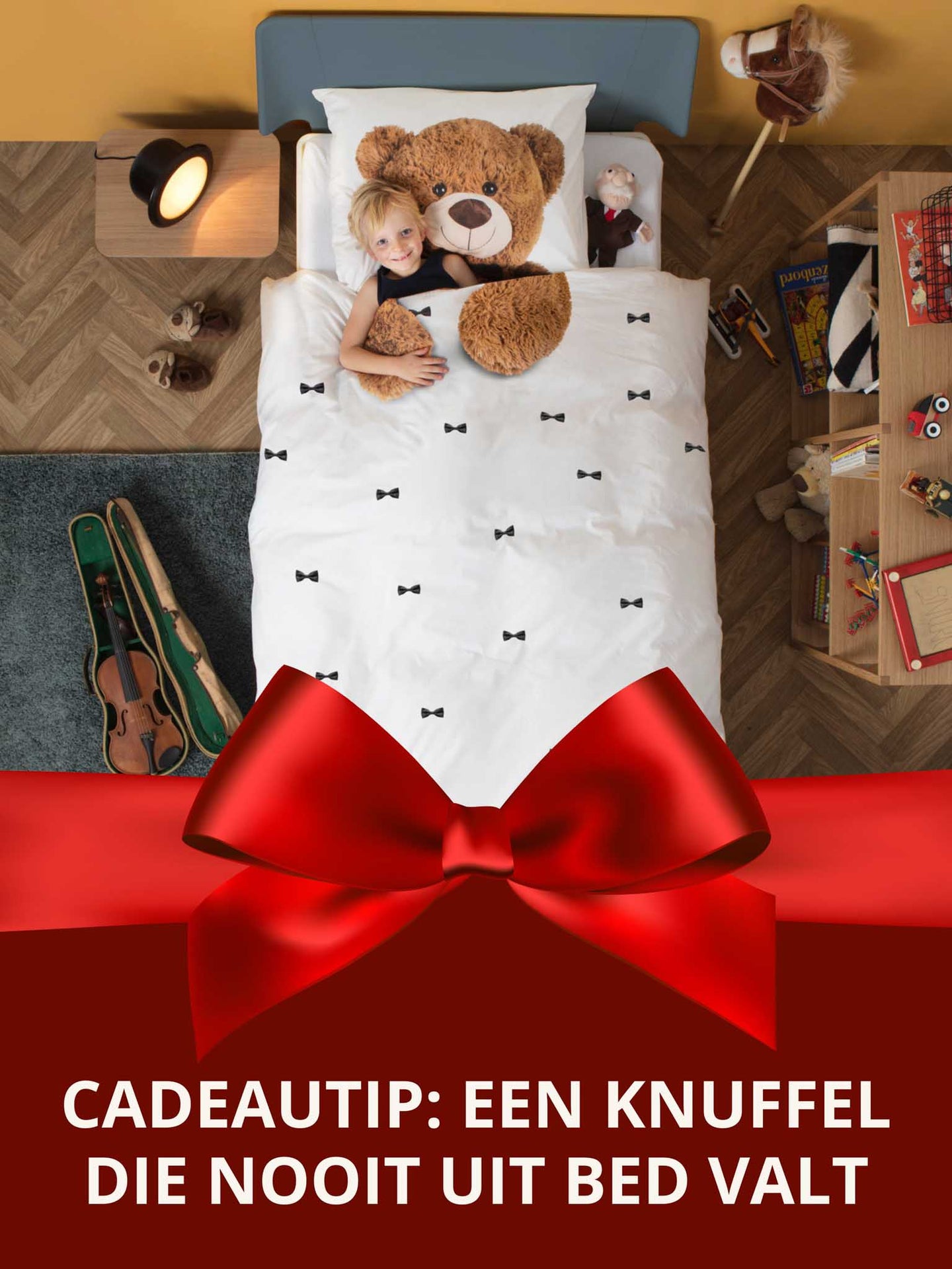 Teddy dekbedovertrek