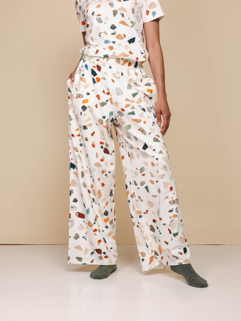 Terrazzo Wide Pants Women