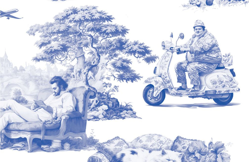 Toile de Modern Joy Print - SNURK