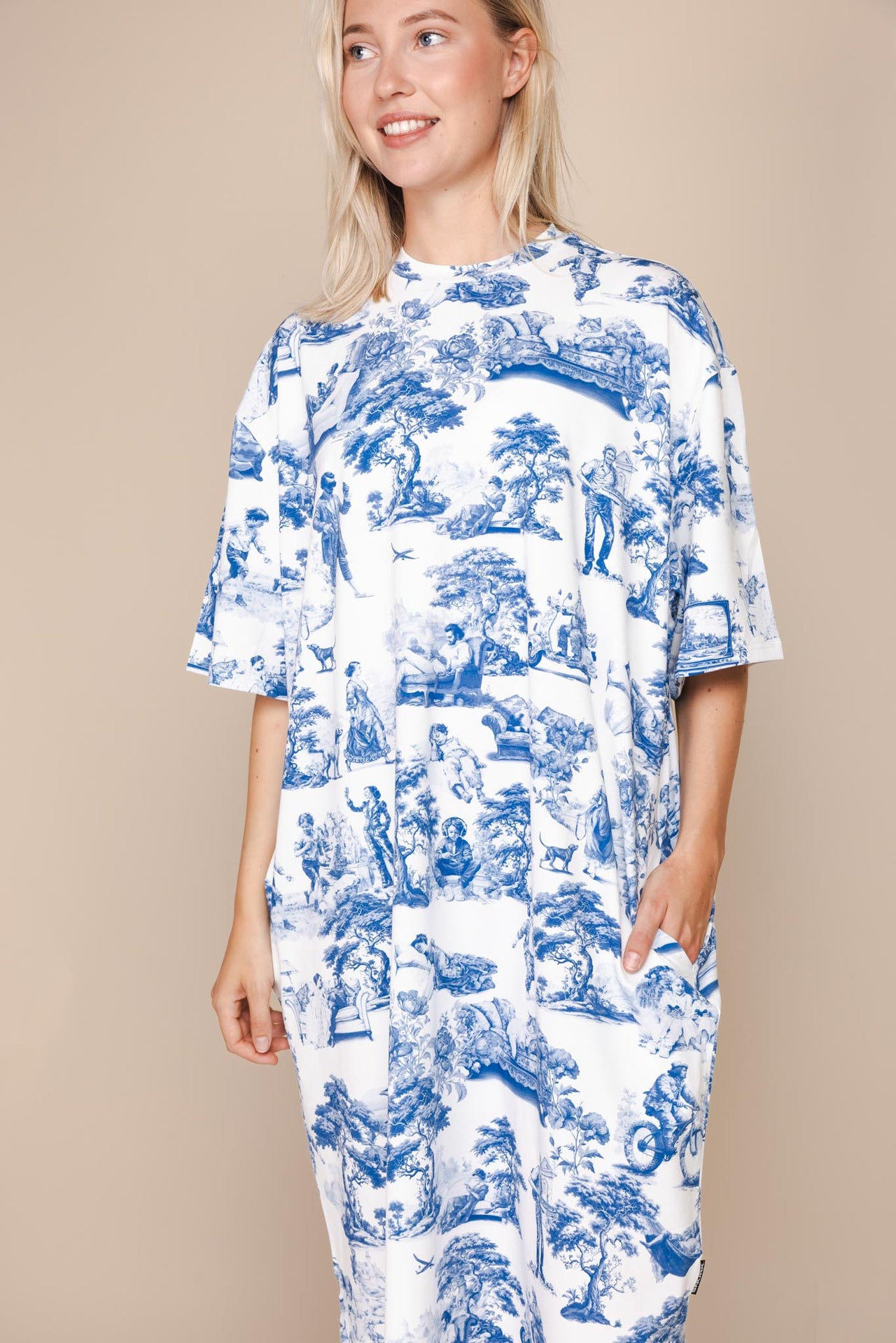 Toile De Modern Joy Relaxed Tee Dress Dames - SNURK