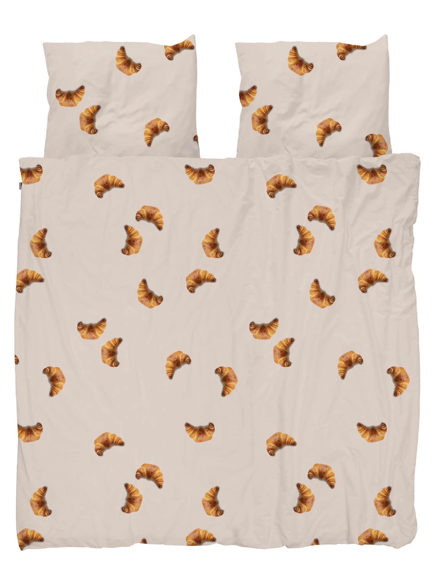 Croissants Beige dekbedovertrek - SNURK