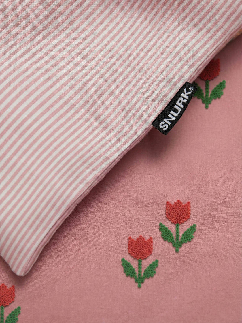 Tulips in Bead duvet cover set