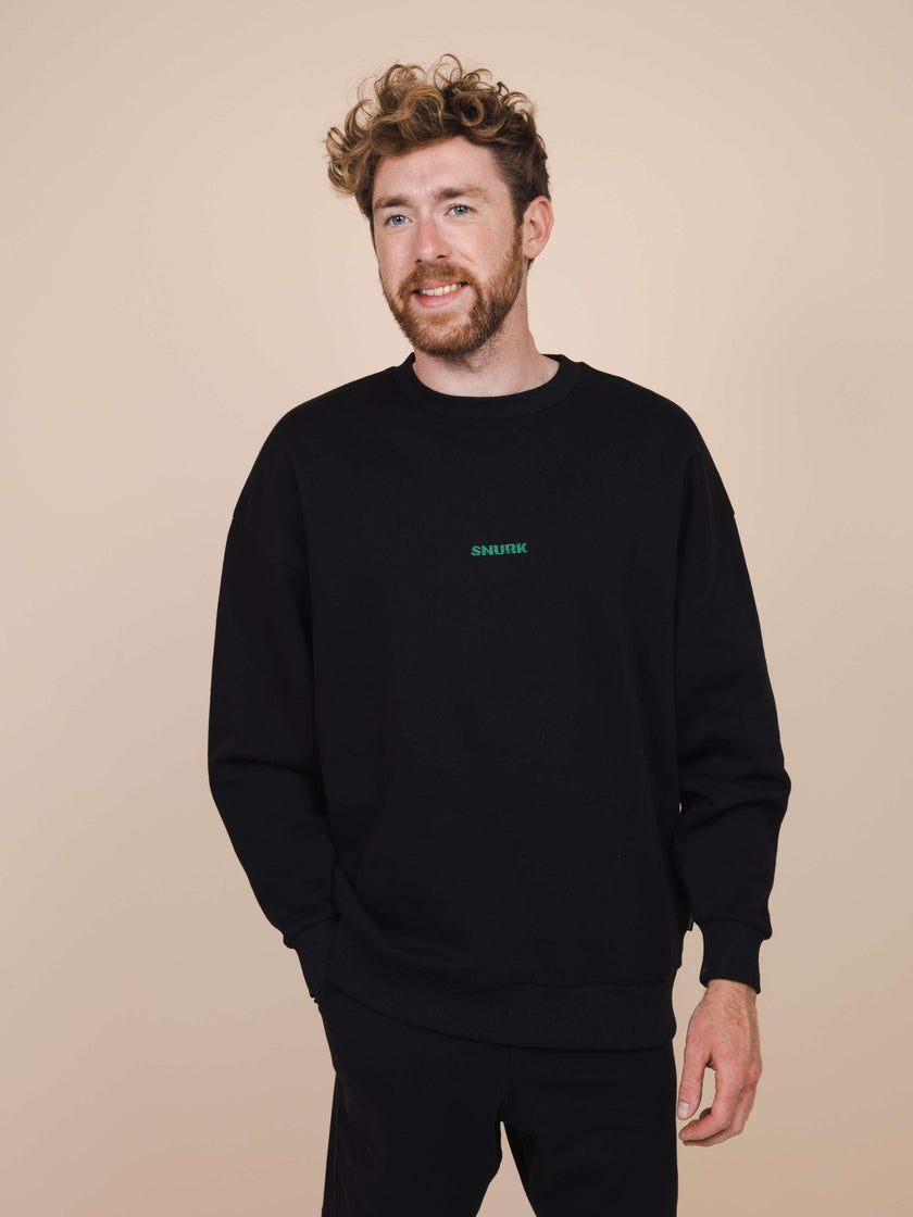 Black Oversized Sweater Unisex