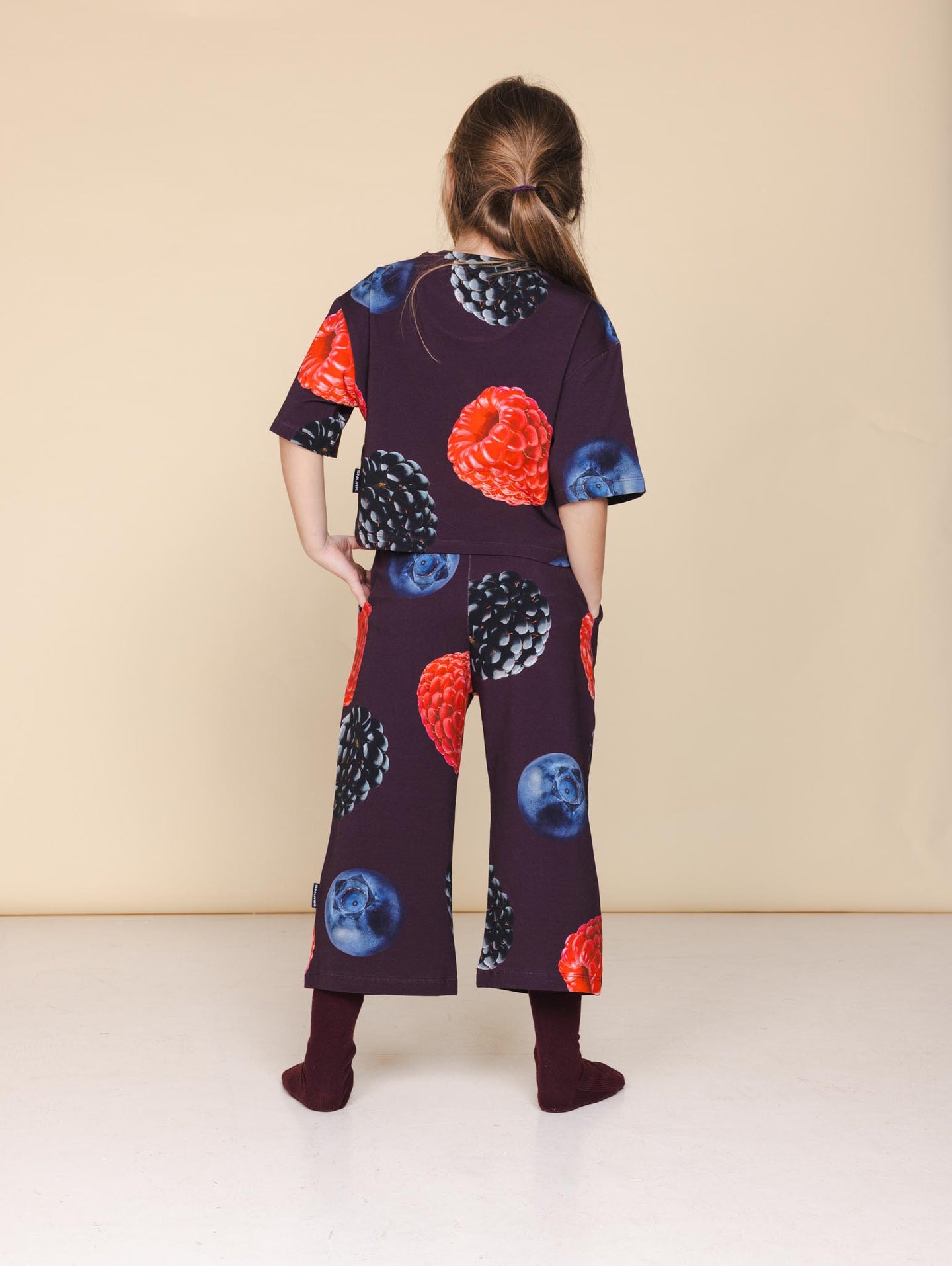 Very Berry Cropped T-Shirt Kids