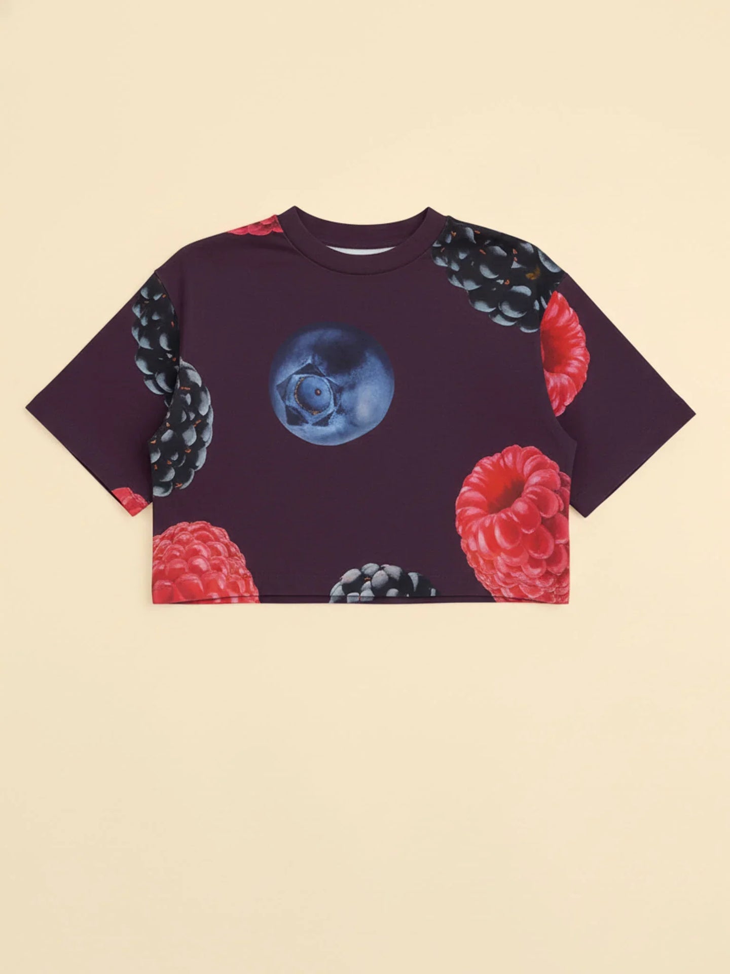 Very Berry Cropped T-Shirt Kids - SNURK