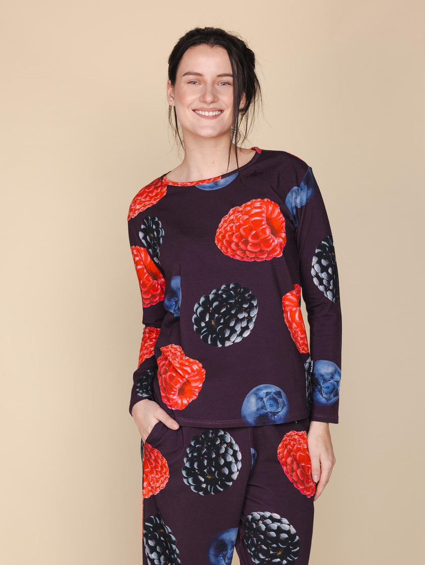 Very Berry Long Sleeve T-shirt Dames