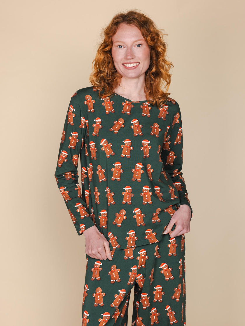 Xmas Cookies Long Sleeve T-shirt Dames