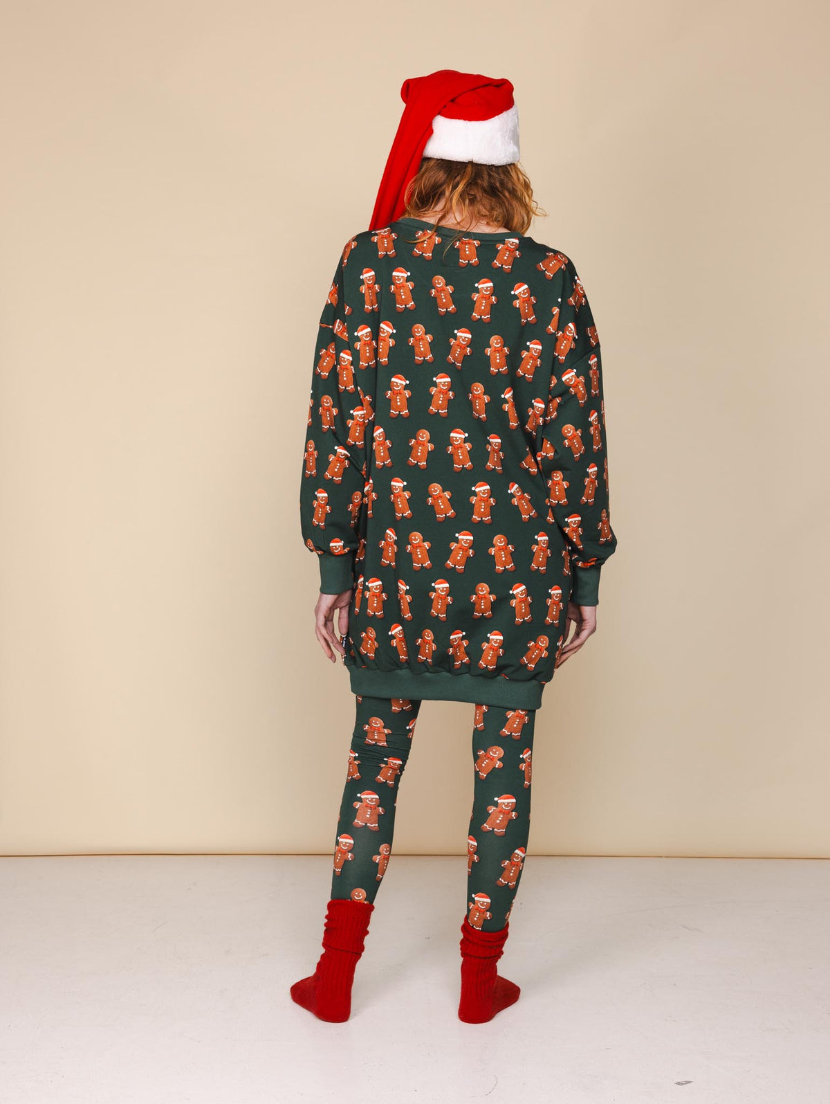 Xmas Cookies Sweater Dress Women
