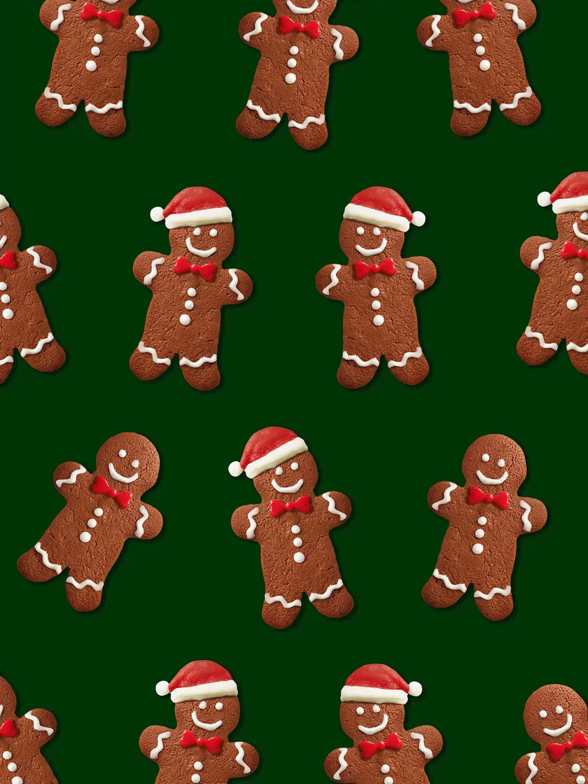 Xmas Cookies Cropped T-Shirt Dames