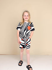 Zebra Love T-shirt and Shorts set Kids