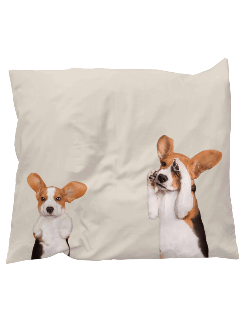 Beagle Friends pillowcase