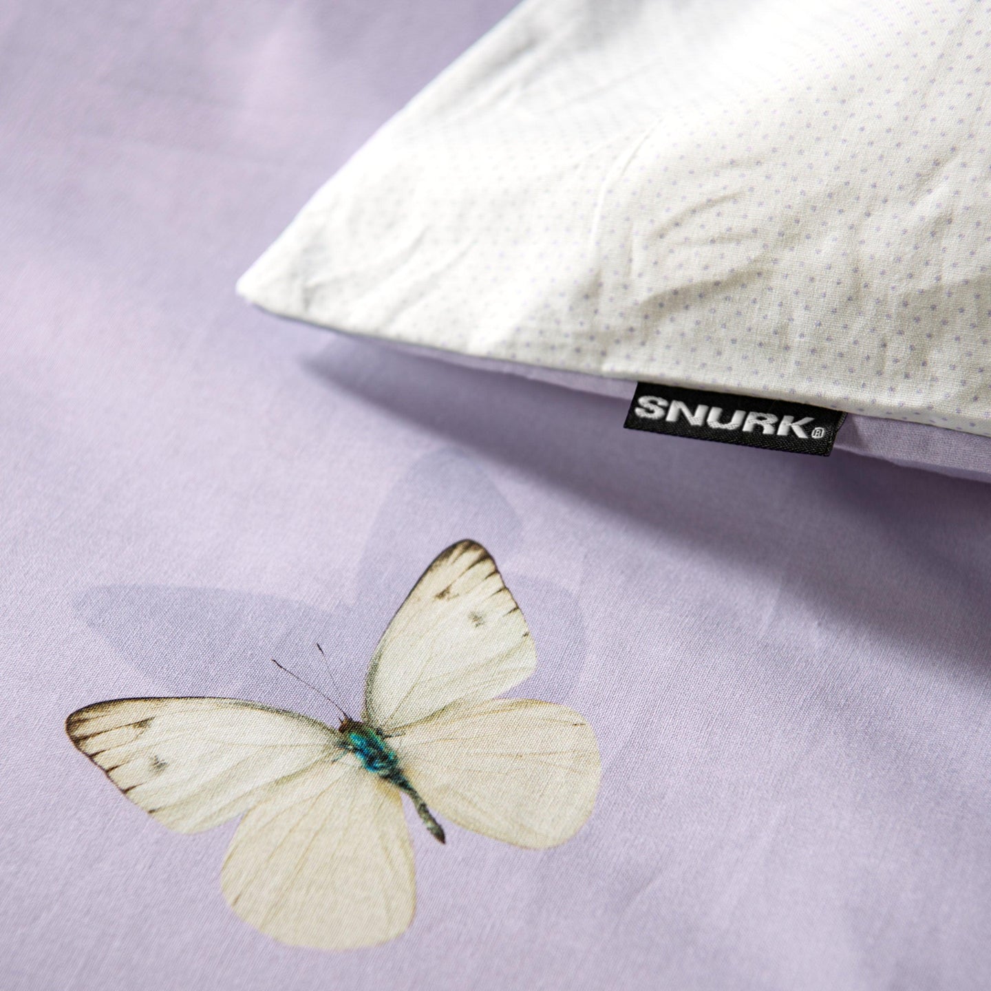 Butterfly Lilac dekbedovertrek - SNURK