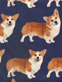 Corgi Navy Jurkje korte mouwen Dames - SNURK