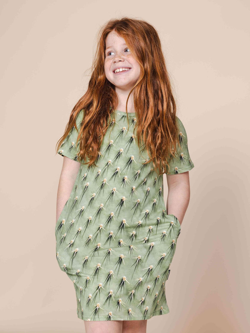 Cozy Cactus Dress short sleeves Children