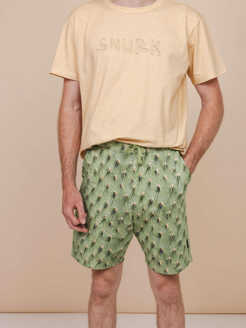 Gemütliche Kaktus-Shorts für Herren